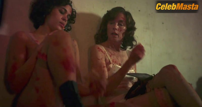 Julianne Nicholson and Umi Myers Underwear Scene from Dope Girls