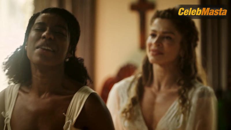 Grazi Massafera and Indira Nascimento's Lesbian Sex Scene in Madam Beja