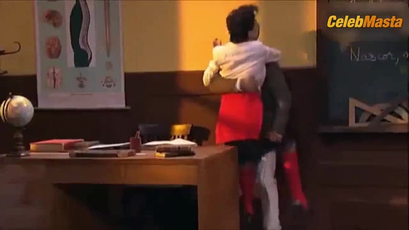 Macarena Gomez Underwear Scene from La Que Se Avecina