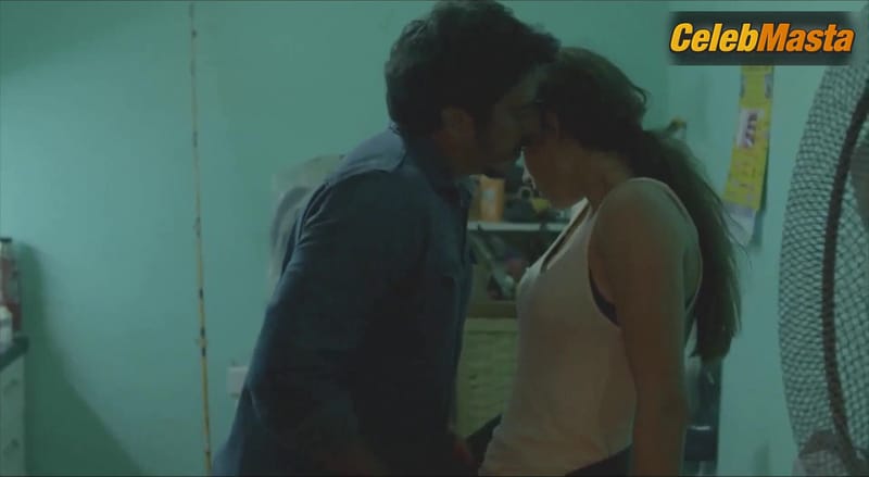 Eva De Dominici's Tits, Underwear Scene in White Blood