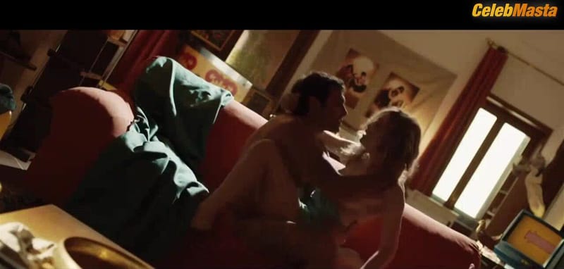 Kasia Smutniak Tits Scene from Fasten Your Seatbelts