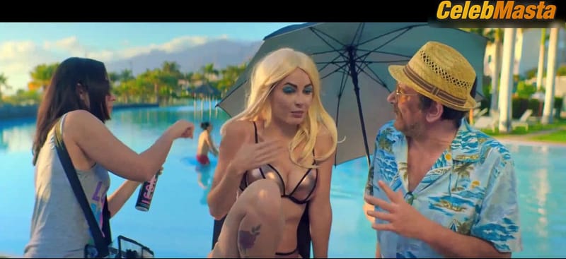 Barbara Mori Swimsuit Scene from Oporacion Concha