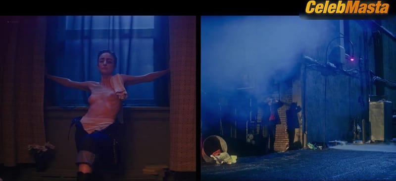 Andrea Riseborough Boobs Scene in Please Baby Please