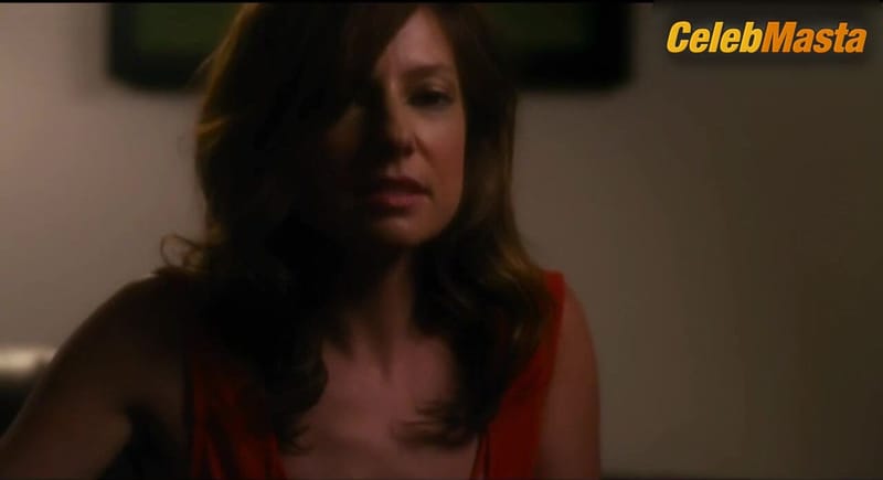 Diane Farr and Sugar Lyn Beard Boobs Scene in Palm Swings
