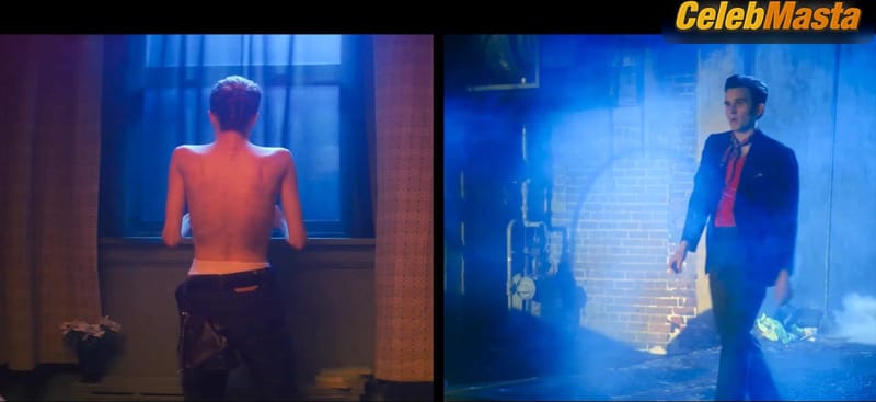 Andrea Riseborough's Tits Scene from Please Baby Please