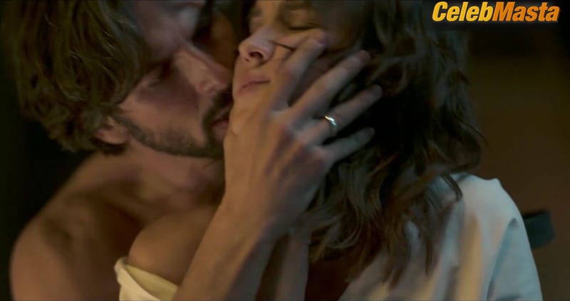 Laura Londono and Carmen Villalobos Underwear Scene from The Guest