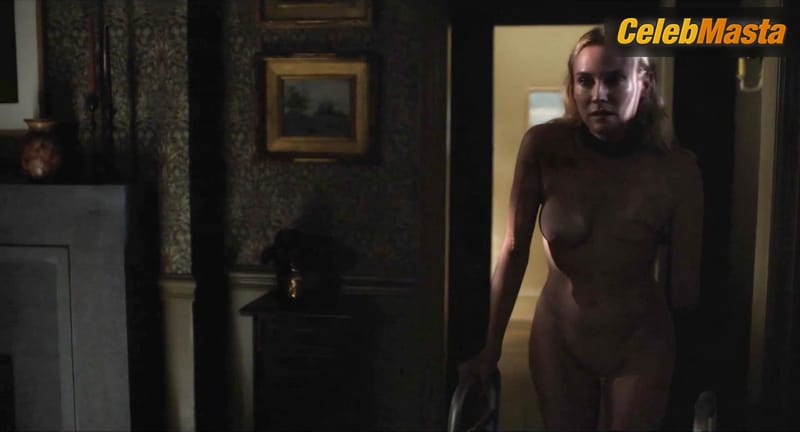 Diane Kruger Tits, Bush Scene from The Shrouds