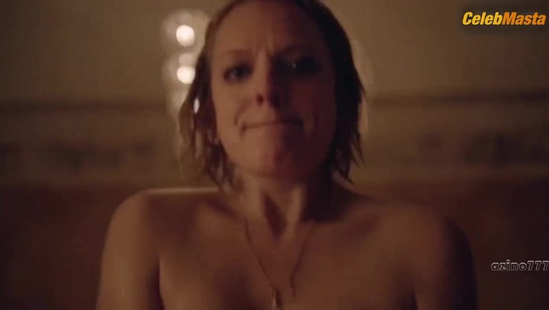 Elisabeth Moss Tits Scene in The Square