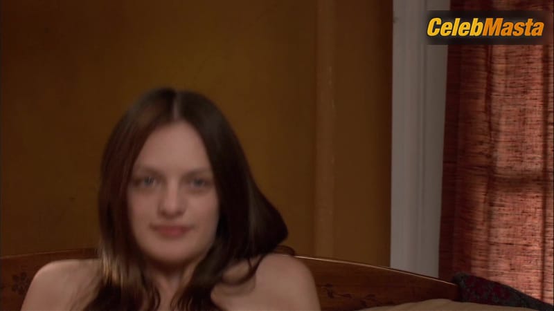 Elisabeth Moss Sexy Scene from The Attic