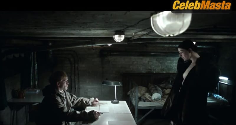 Julianne Moore and Oona von Maydell Tits Scene from The Bunker
