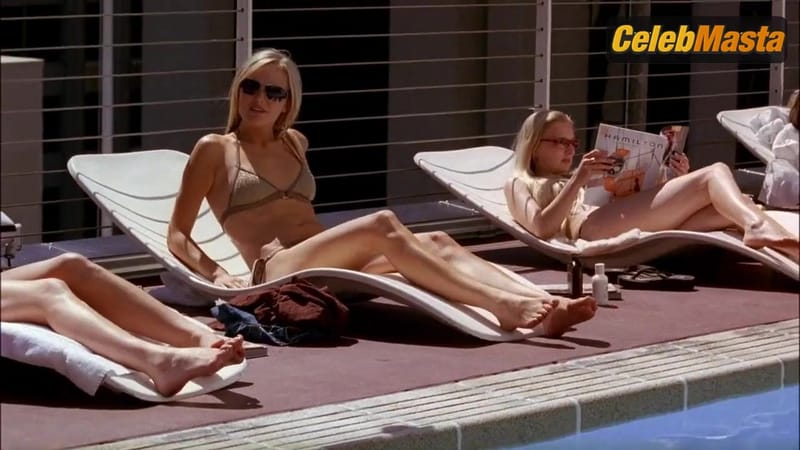 Malin Akerman Swimsuit Scene from Entourage