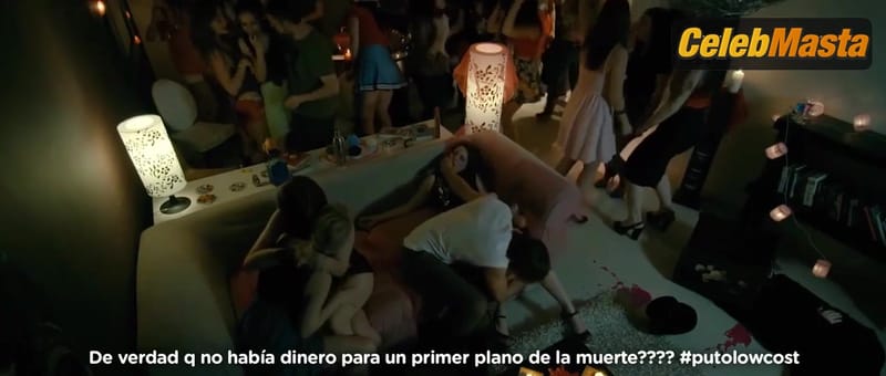 Diana Gomez, Irina Vega, Eris Maximo and Ana de Armas Booty, Thong Scene from Faraday