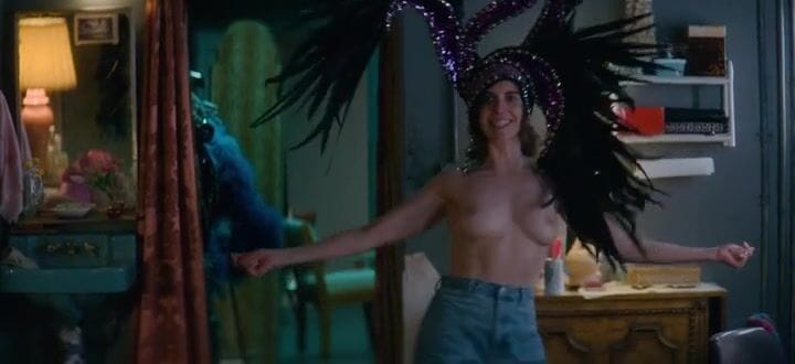 Alison Brie Nude and Tits Scene Video in Glow TV Series
