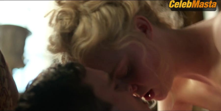Elle Fanning Bares Boobs Scene in The Great