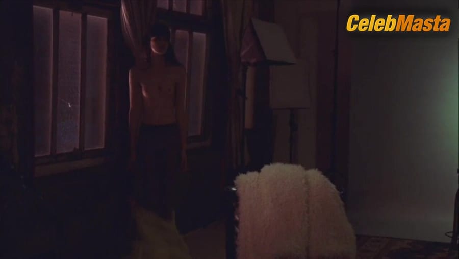 Stacy Martin's Boobs Scene in Rosy