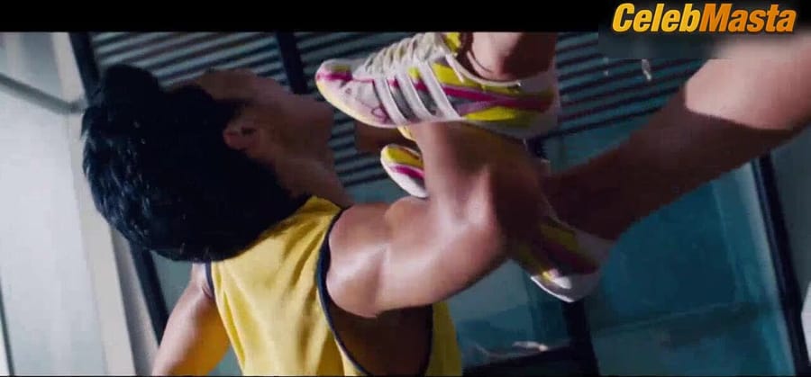 Sarah Carter's Underwear Scene in Doa