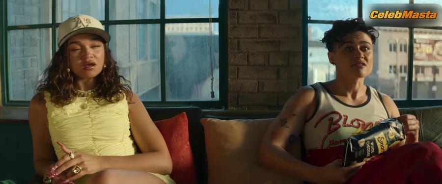 Madelaine Petsch Boobs Scene in Maintenance Required