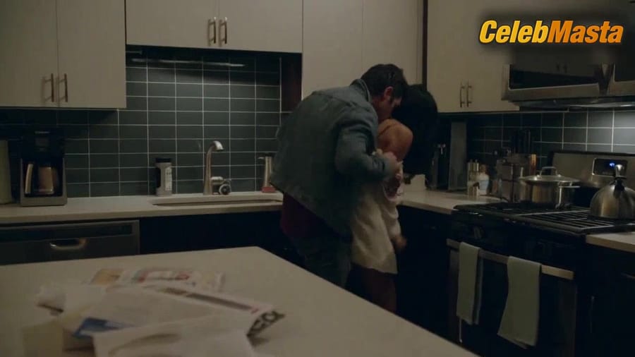 Aislinn Derbez Shows Underwear Scene in Easy