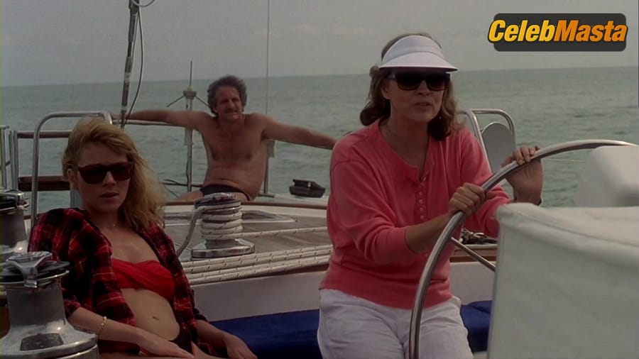 Kim Cattrall's Swimsuit Scene from Midnight Crossing