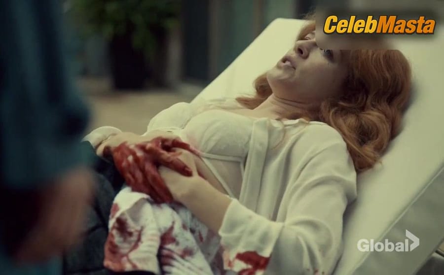 Rachelle Lefevre's Underwear Scene from Mary Kills People