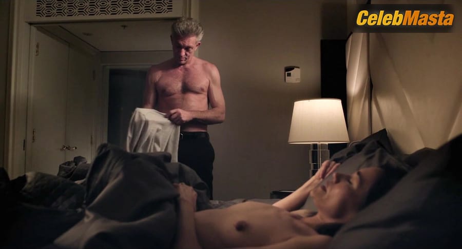 Sandrine Holt's Boobs Scene in The Shrouds