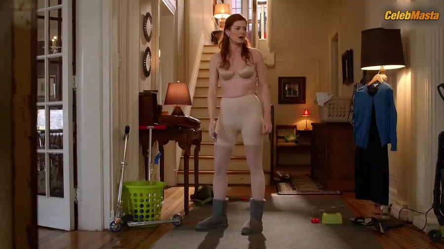 Debra Messing Underwear Scene from The Mysteries Of Laura