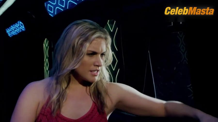 Sadie Katz Bares Breasts Scene in Party Bus To Hell