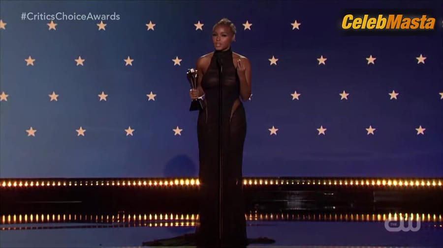 Janelle Monae Sexy Scene from Critics' Choice Movie Awards