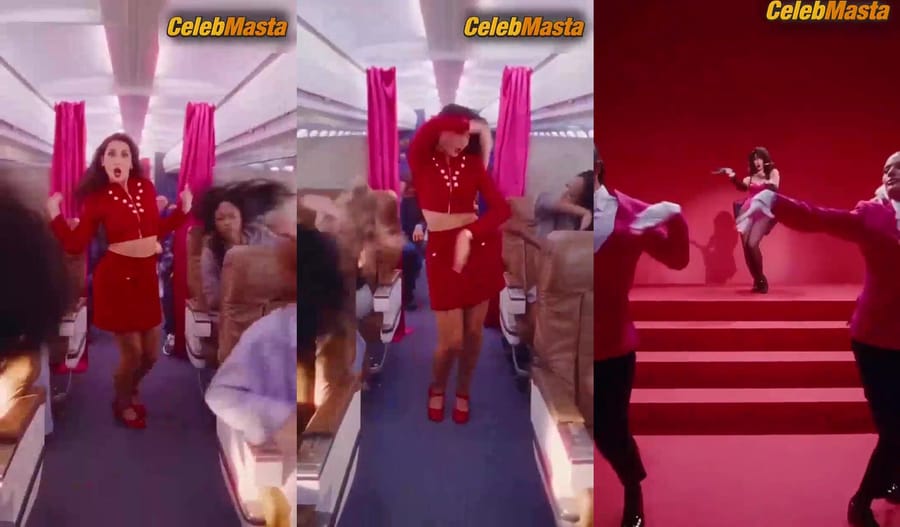 Nora Fatehi Sexy Scene from The Glass Magazine