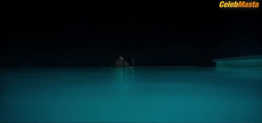 Taylor Schilling Shows Swimsuit Scene in The Titan