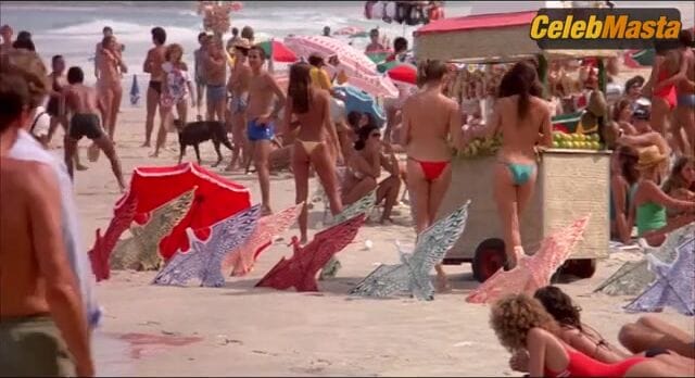 Michelle Johnson and Demi Moore Tits, Swimsuit Scene from Blame It On Rio