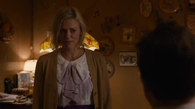 Charlize Theron Sexy Lingerie And Stockings Scene From Young - Photo 1 of 5