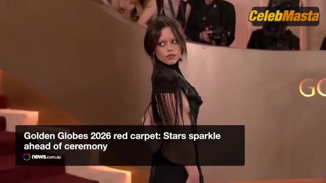 Jenna Ortega Sexy Scene In The Golden Globe Awards - Photo 2 of 5 photo 5