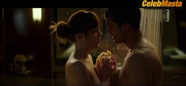 Dakota Johnson Flaunts Tits In Scene From Fifty Shades - Photo 1 of 5 photo 4