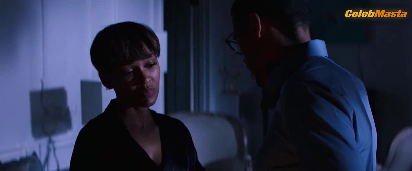 Meagan Good ’s Tits Scene From The Intruder - Photo 1 of 5
