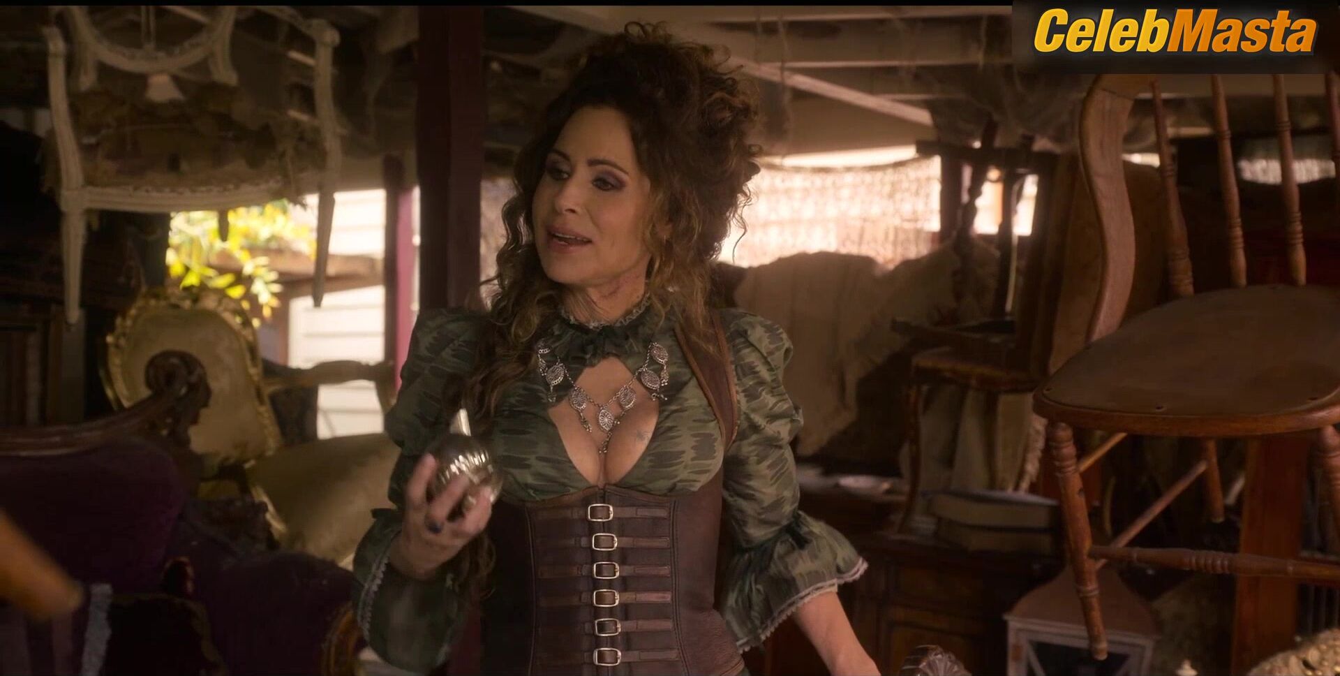 Minnie Driver ’s Sexy Scene From Our Flag Means Death - Photo 2 of 5 photo 1