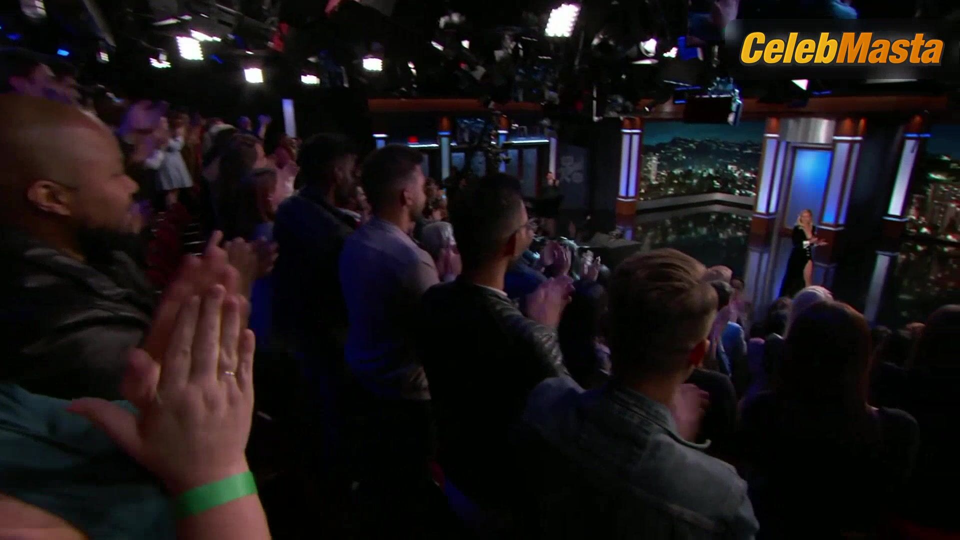 Brie Larson ’s Sexy Scene On Jimmy Kimmel Live - Photo 1 of 5