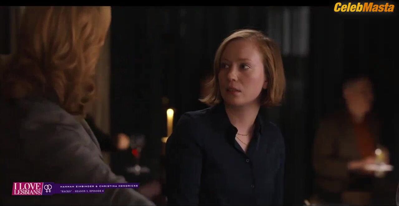 Christina Hendricks Hannah Einbinder And Lesbian Sex Scene From - Photo 1 of 5