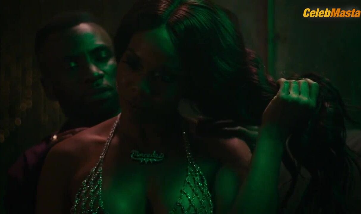 Brandee Evans Shows Butt, Breasts Scene In P-valley - Photo 2 of 5