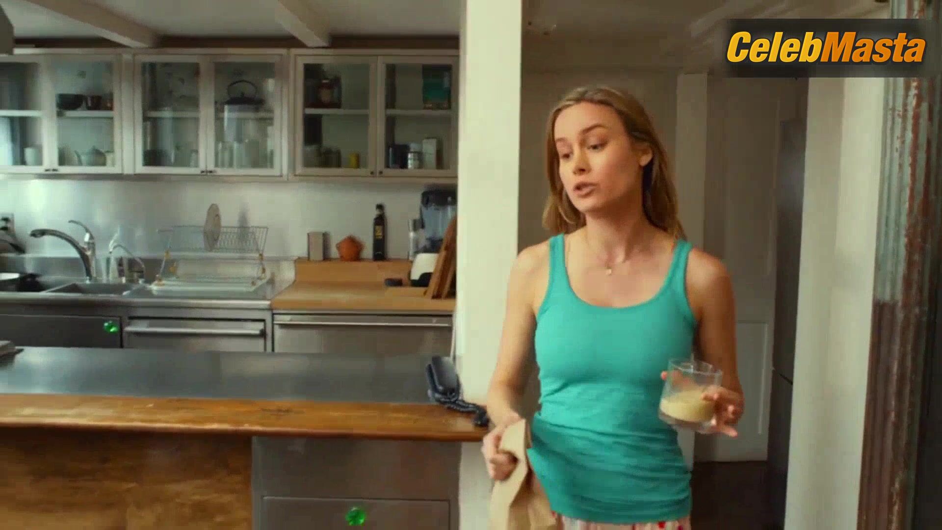 Brie Larson ’s Tits Scene From Basmati Blues - Photo 1 of 5