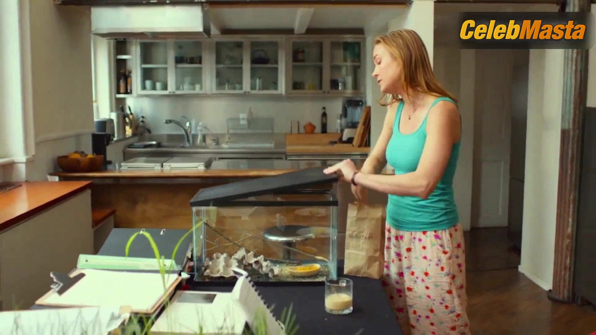 Brie Larson ’s Tits Scene From Basmati Blues - Photo 1 of 5 photo 2