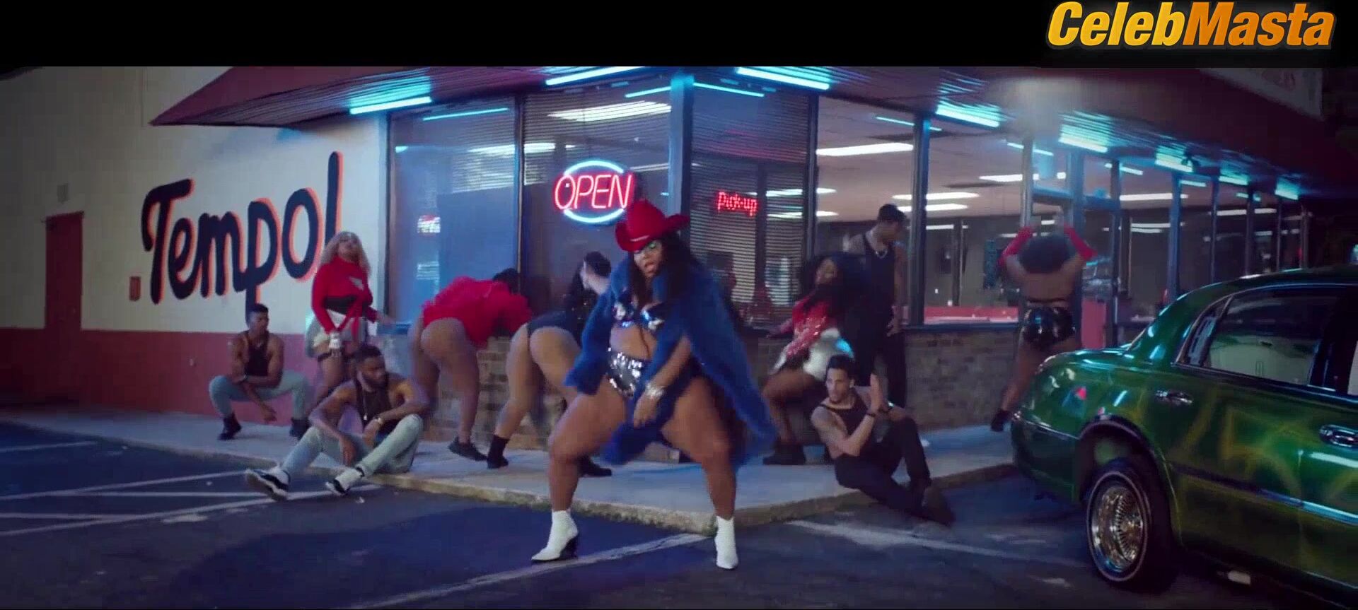 Lizzo Swimsuit Scene From Tempo - Photo 1 of 5