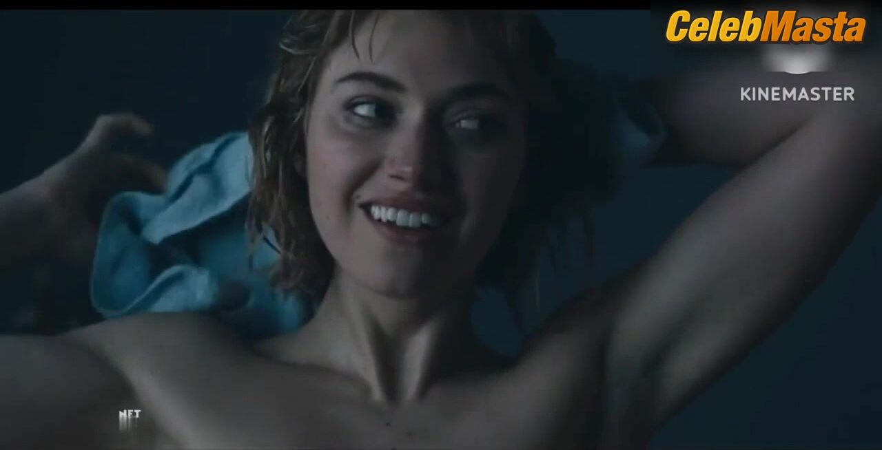Pop Lara ’s Tits, Underwear Scene In Spitting - Photo 2 of 5 photo 1