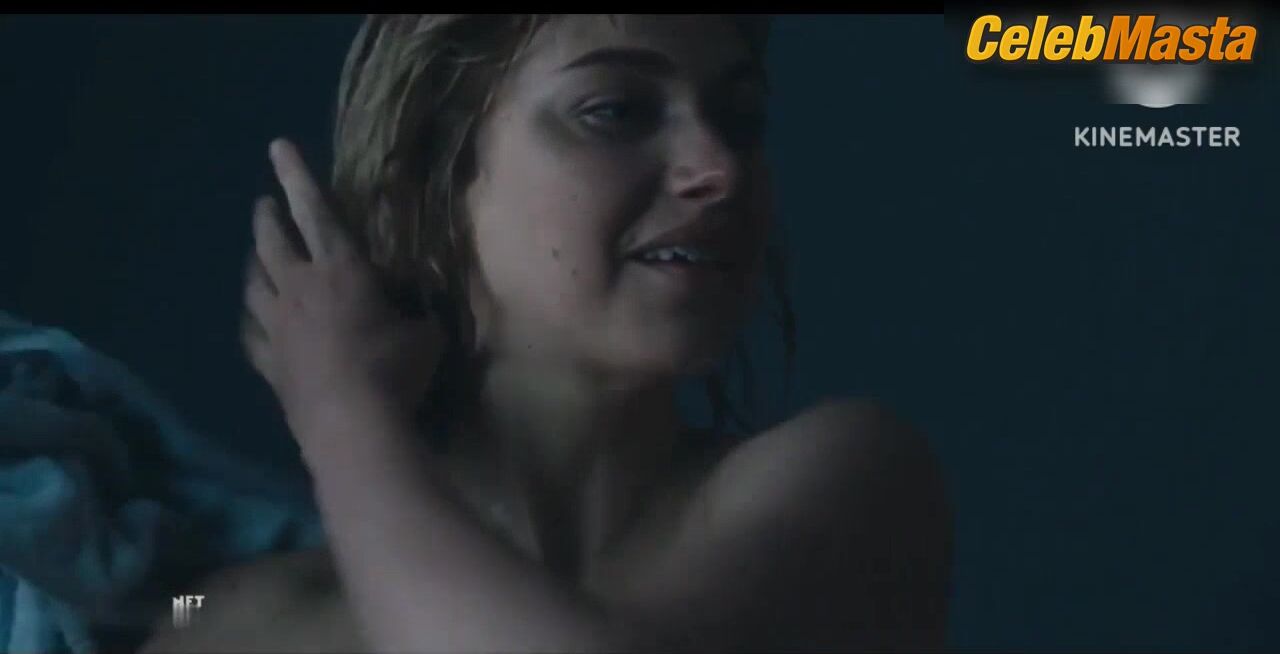 Pop Lara ’s Tits, Underwear Scene In Spitting - Photo 2 of 5