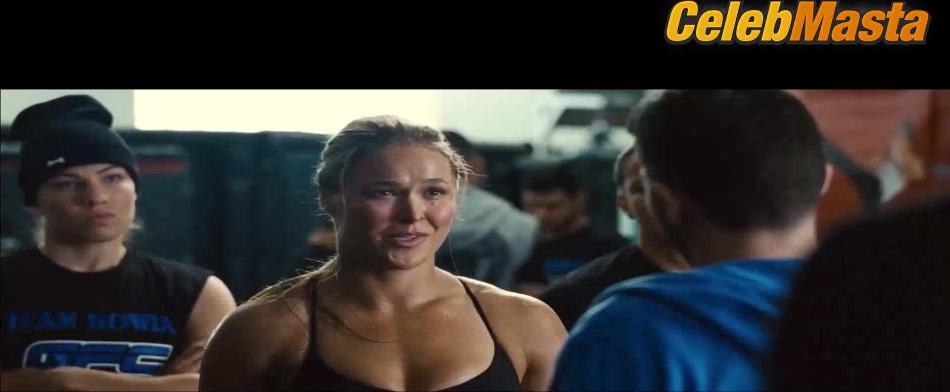 Ronda Rousey Reveals Curves In Entourage Scene - Photo 1 of 5 photo 2