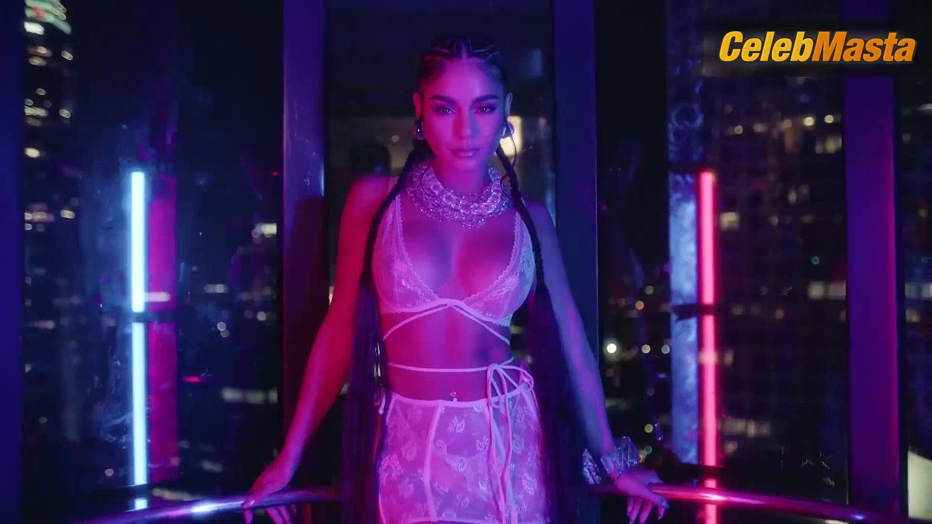Vanessa Hudgens ’ Sultry Scene In Savage X Fenty Show - Photo 2 of 5
