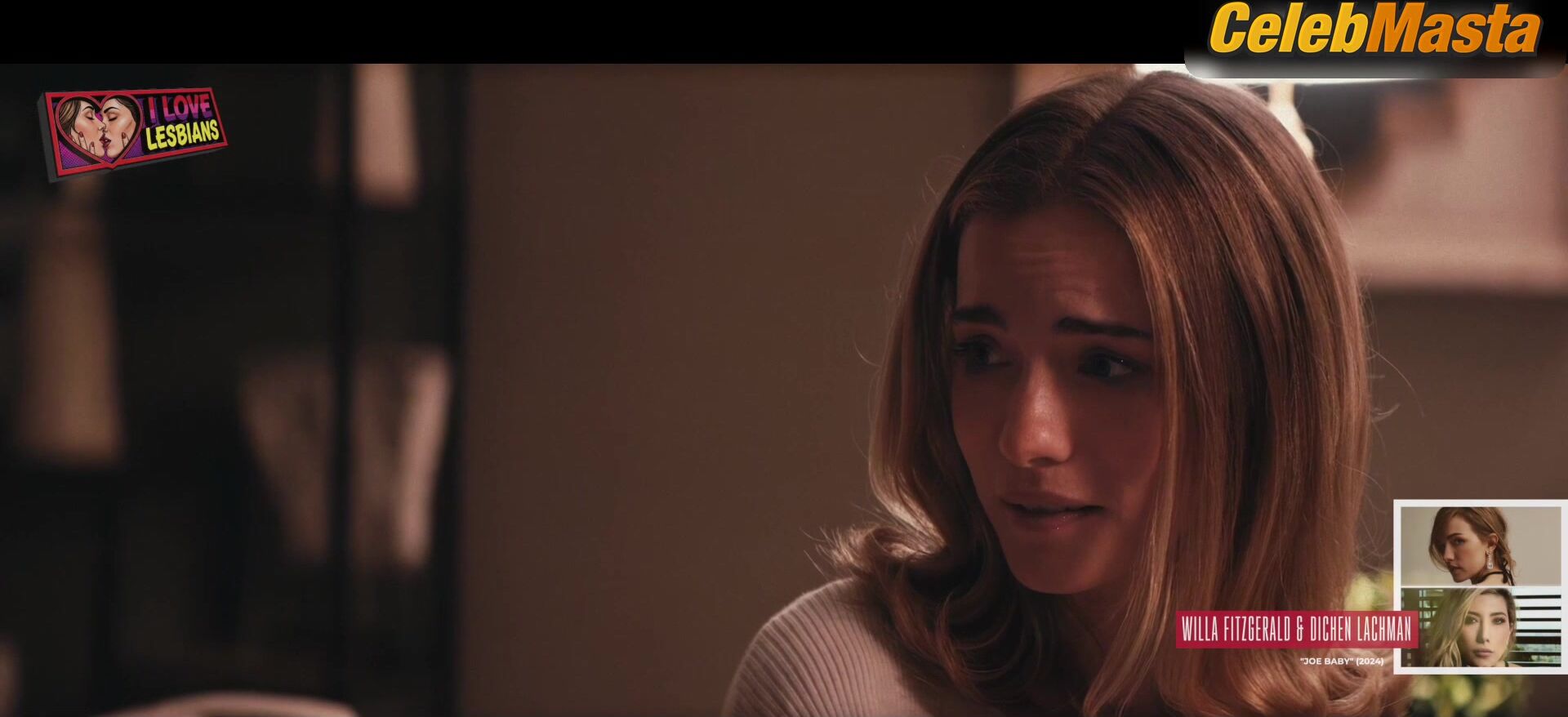 Dichen Lachman And Willa Fitzgerald Lesbian, Tits Scene - Photo 1 of 5