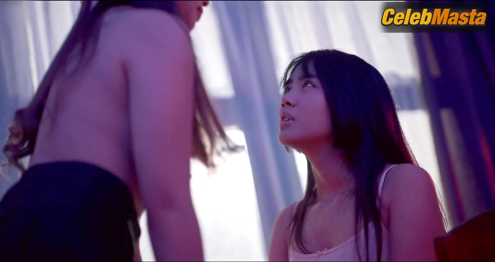 Apple Dy And Azi Acosta Bare Boobs, Lesbian Scene In - Photo 1 of 5