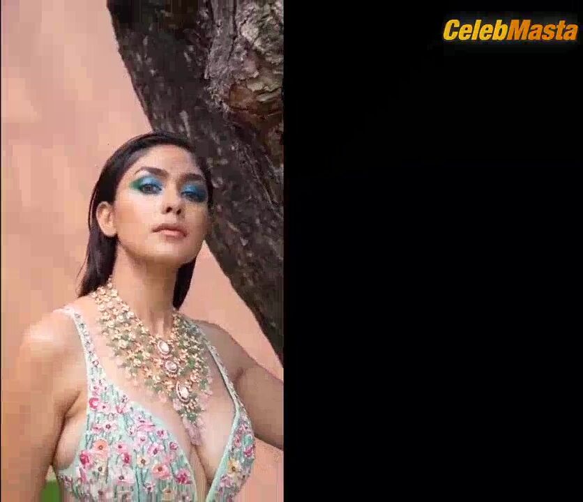 Mrunal Thakur Tits And Underwear Scene From Photoshoot - Photo 1 of 5 photo 2