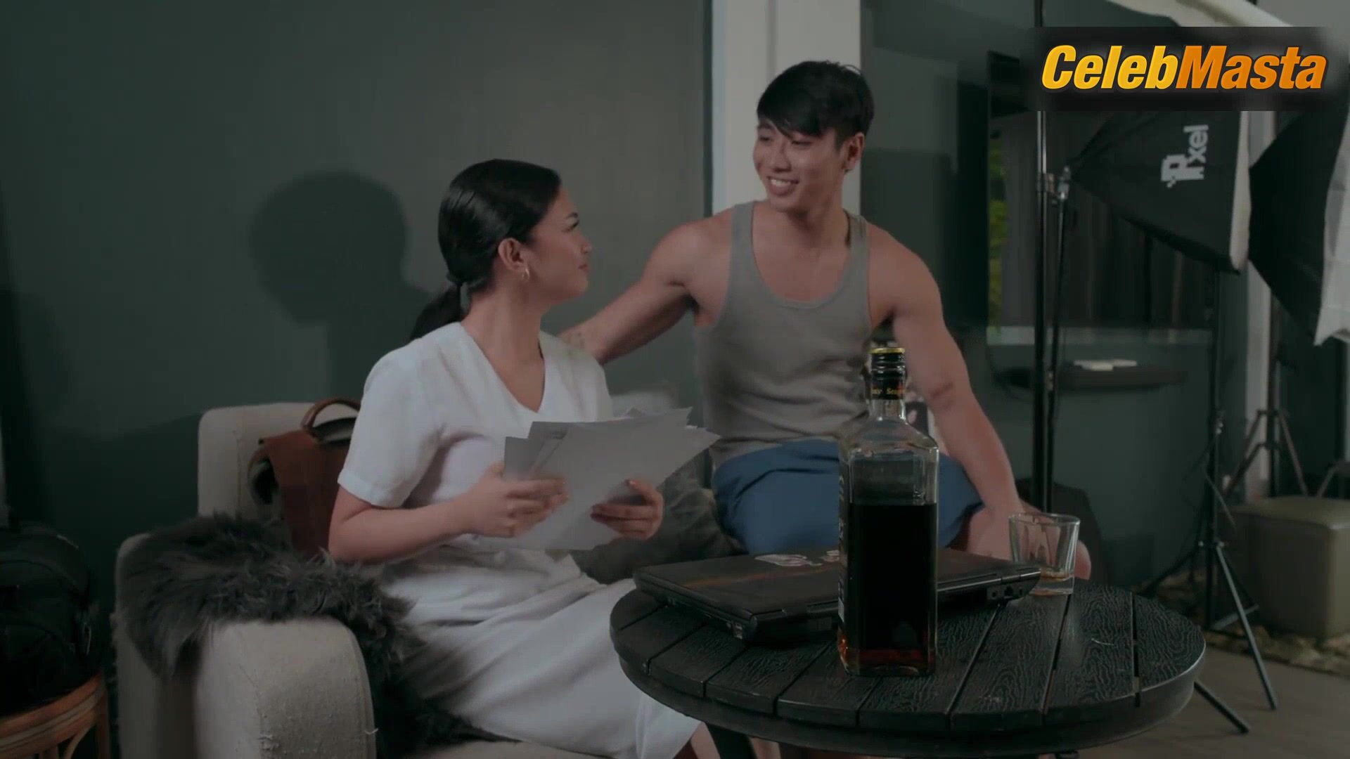 Hershie De Leon Bares Tits Scene In Home Service - Photo 2 of 5 photo 1